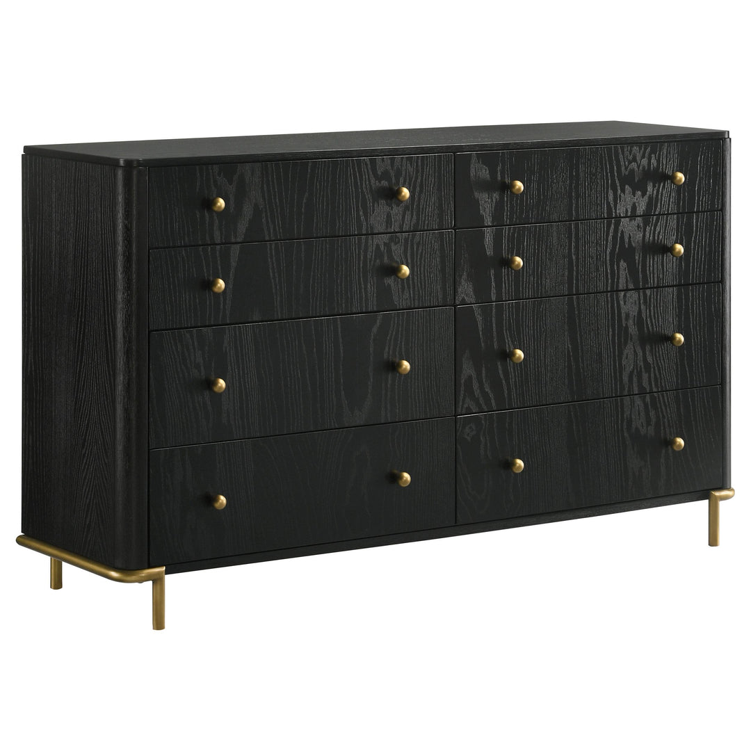 Arini 4-piece California King Bedroom Set Black and Natural