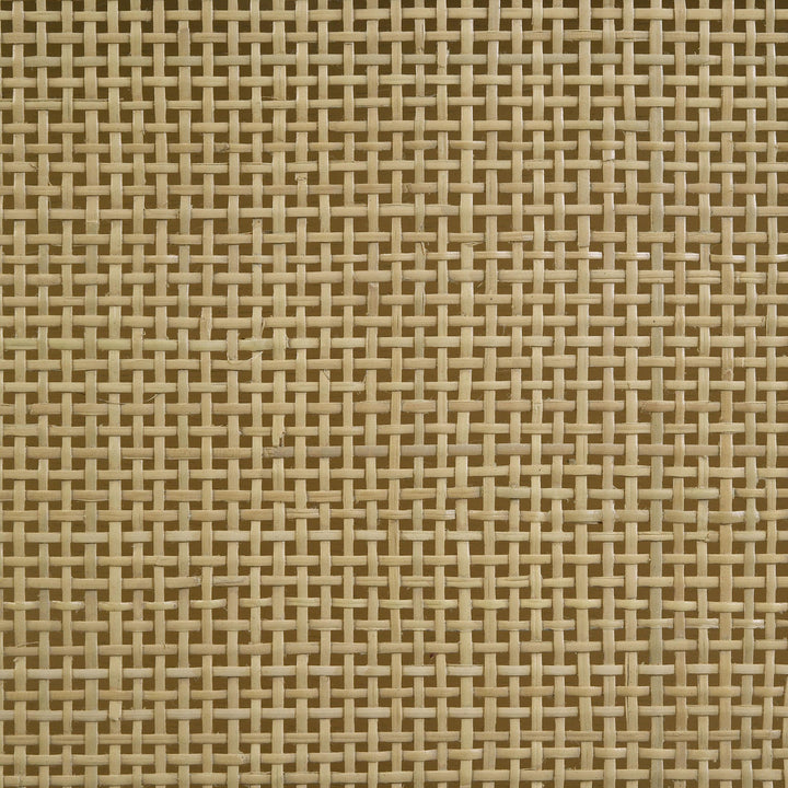 Arini Rattan California King Panel Bed Black and Natural