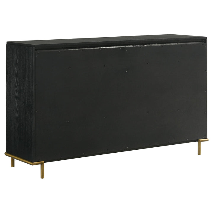 Arini 5-piece Queen Bedroom Set Cream and Black
