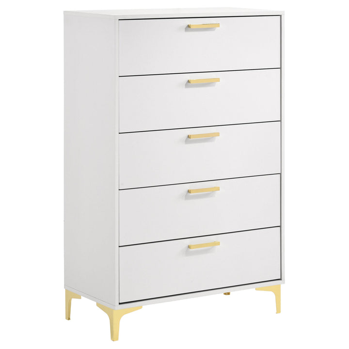Kendall 5-piece Eastern King Bedroom Set White