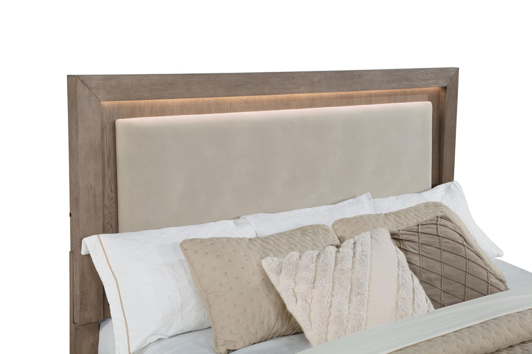 Kenora 4-piece Queen Bedroom Set Barley Brown
