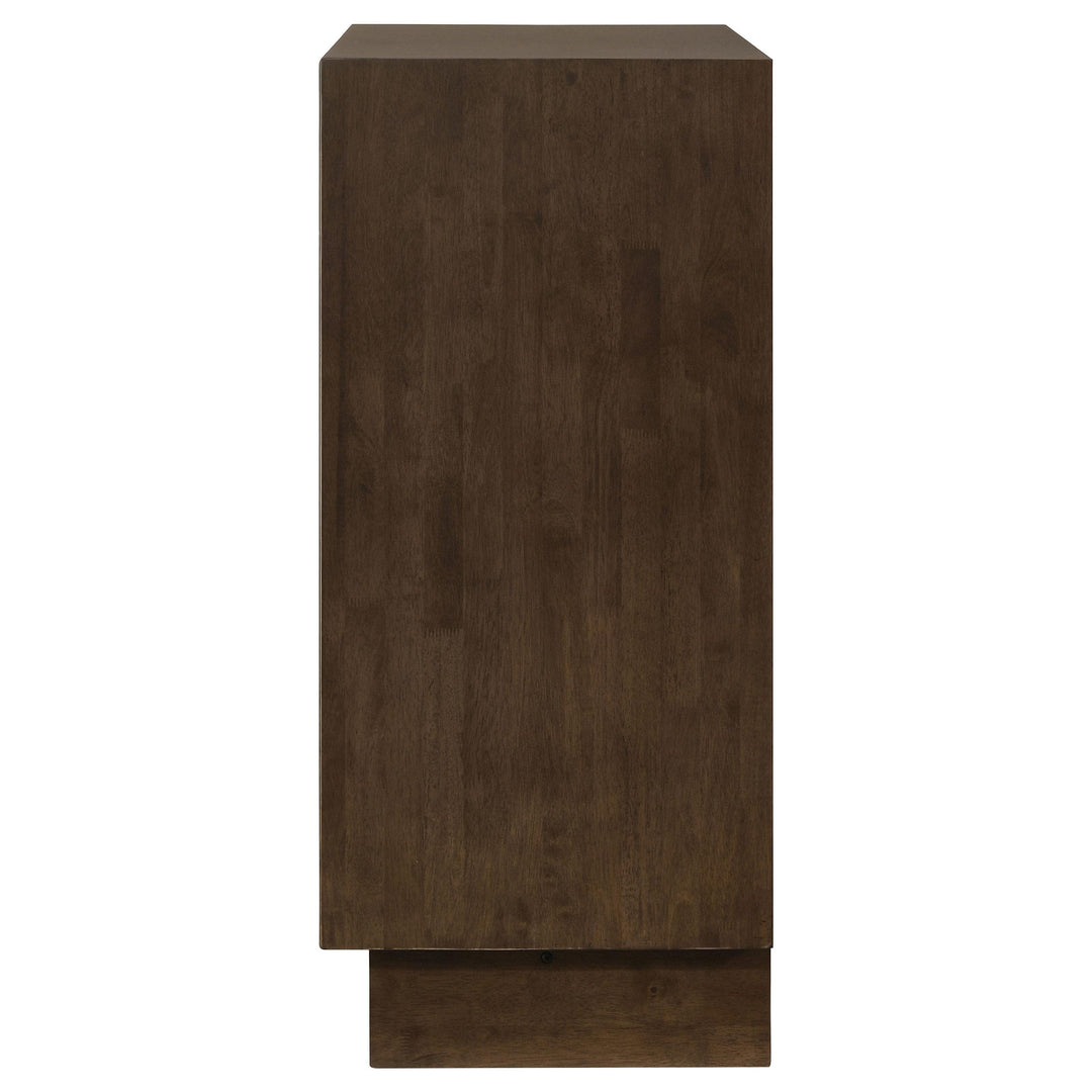 Glenwood 4-drawer Chest of Drawers Warm Brown