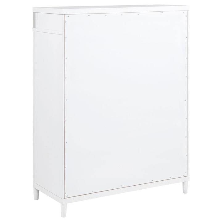 Gracemont 5-piece California King Bedroom Set White