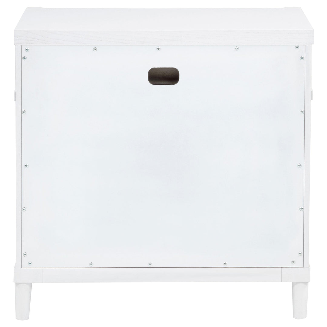 Gracemont 3-drawer Bedroom Nightstand Bedside Table White