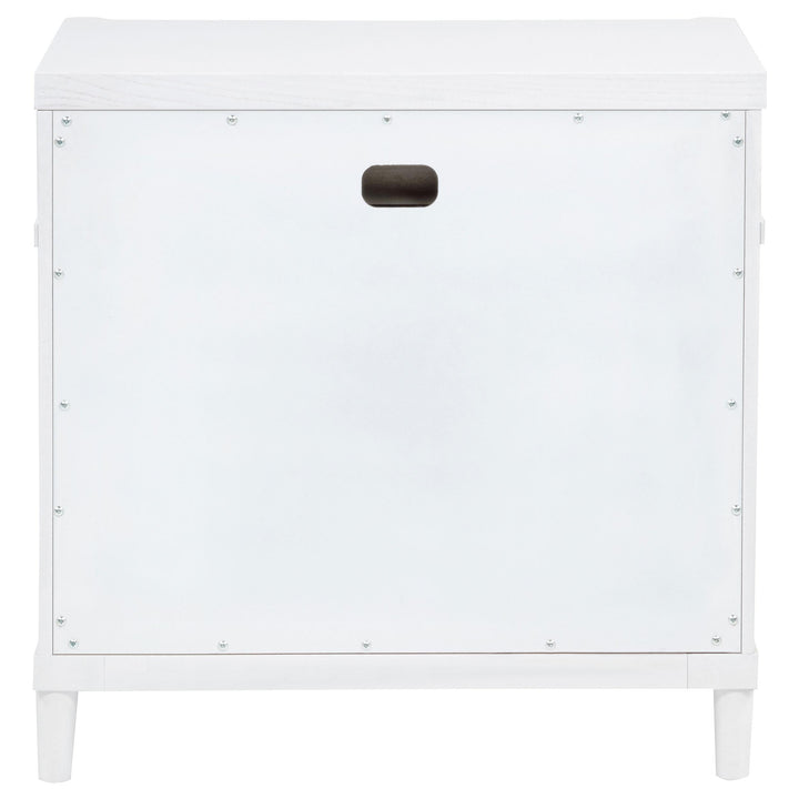 Gracemont 3-drawer Bedroom Nightstand Bedside Table White