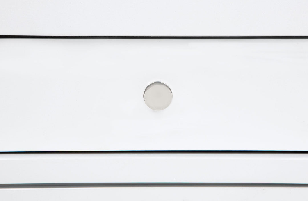 Gracemont 3-drawer Bedroom Nightstand Bedside Table White