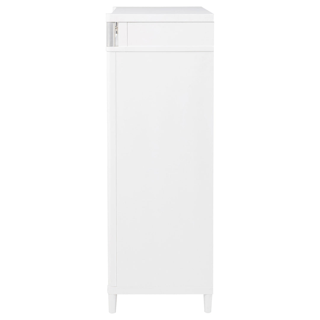 Gracemont 5-drawer Bedroom Chest of Drawers White