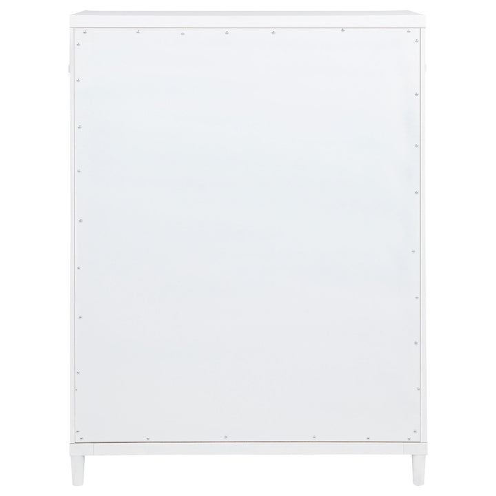 Gracemont 5-drawer Bedroom Chest of Drawers White
