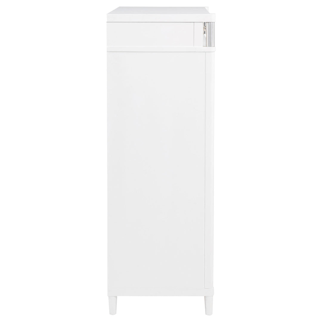 Gracemont 5-drawer Bedroom Chest of Drawers White