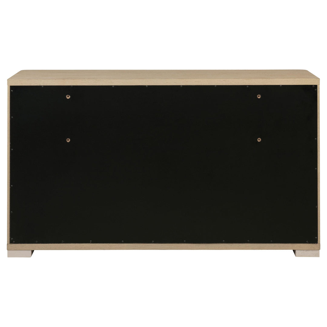Ladera 6-drawer Bedroom Dresser Light Elm