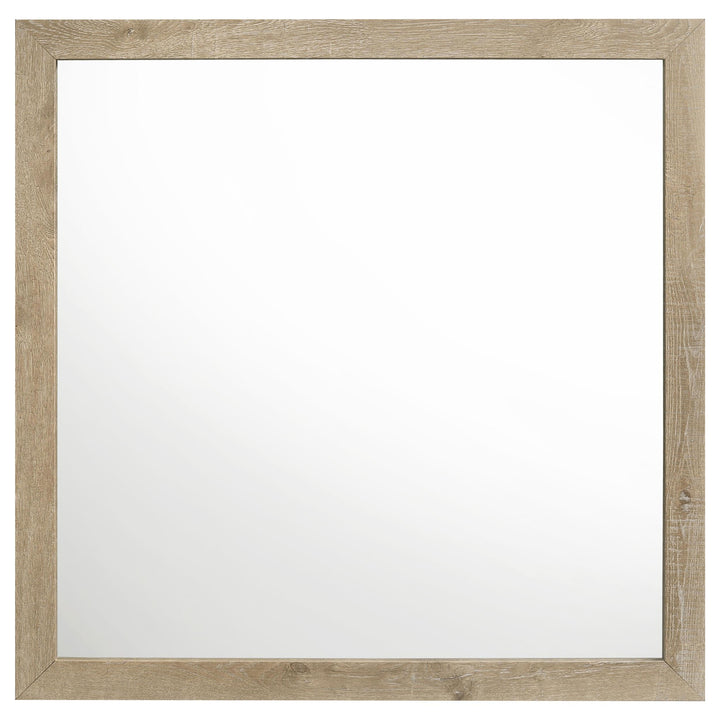 Oakglen Dresser Mirror Weathered Oak
