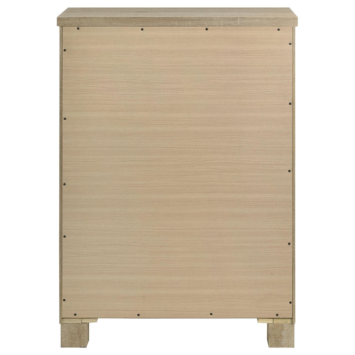 Oakglen 5-drawer Bedroom Chest of Drawers Weathered Oak