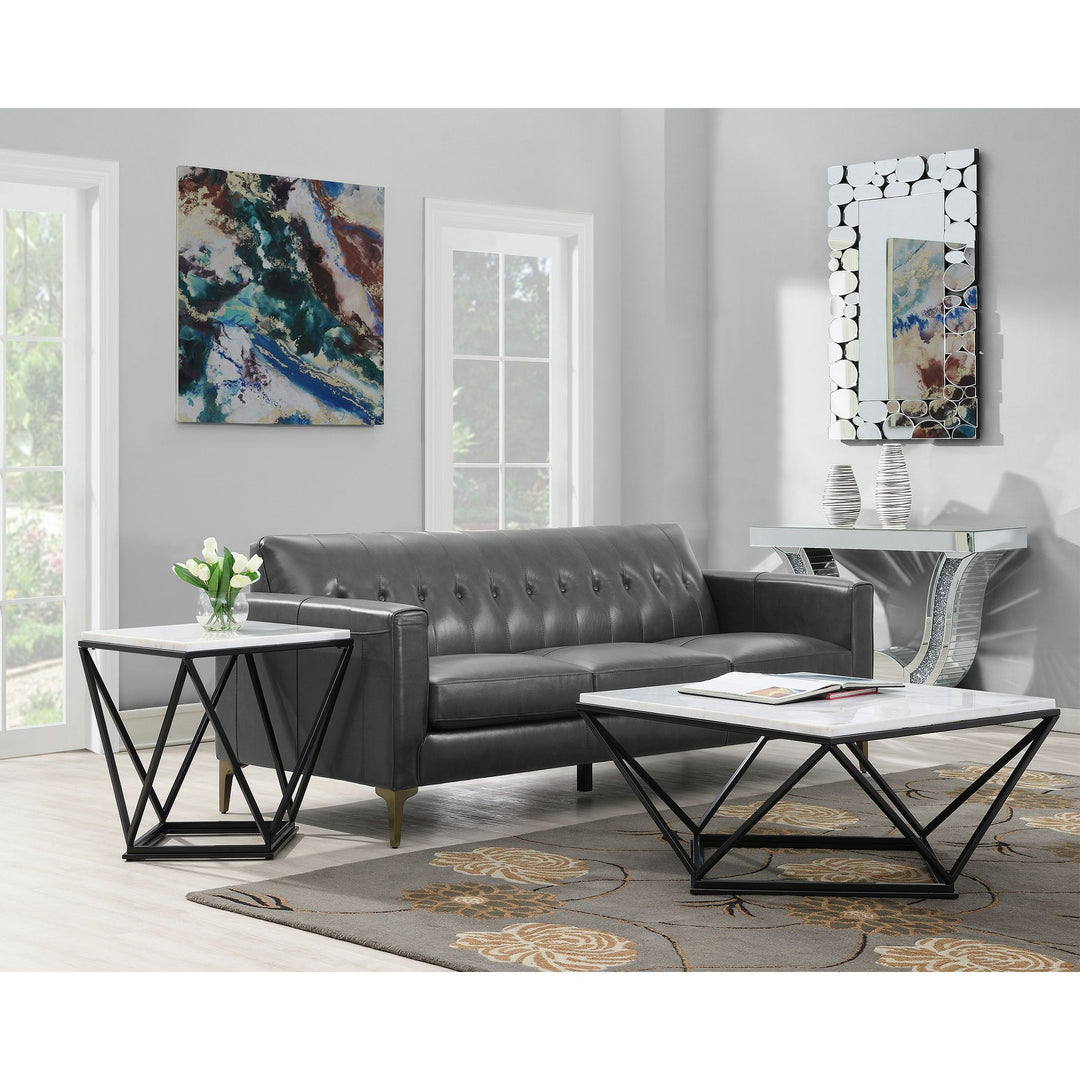 Riko - Square Coffee Table - Black - 36"