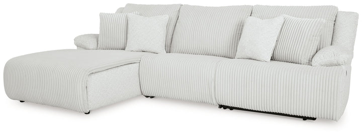 Top Tier - 3 Piece Reclining Sectional