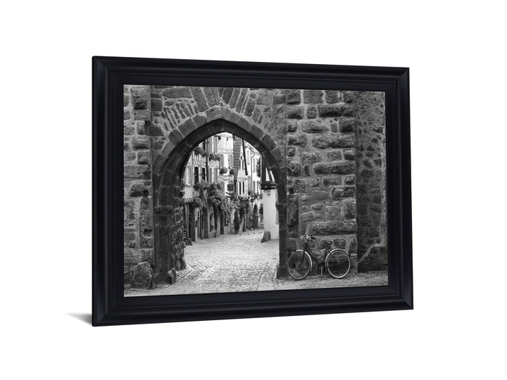 Quiet Passageway - 28" x 34" Framed Wall Art