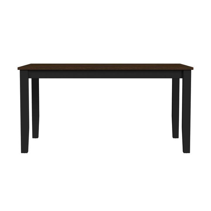 Brooks - 6 Piece Dining Set With Table, 4 Wood Back And Upholstered Seat Chairs, And Bench