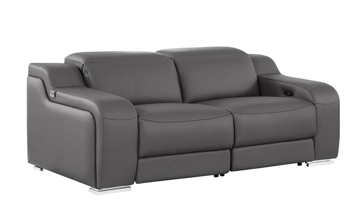 1116 - 2-Piece Modular Power Reclining Loveseat In With 2 Power Recliners &amp; Power Headrests