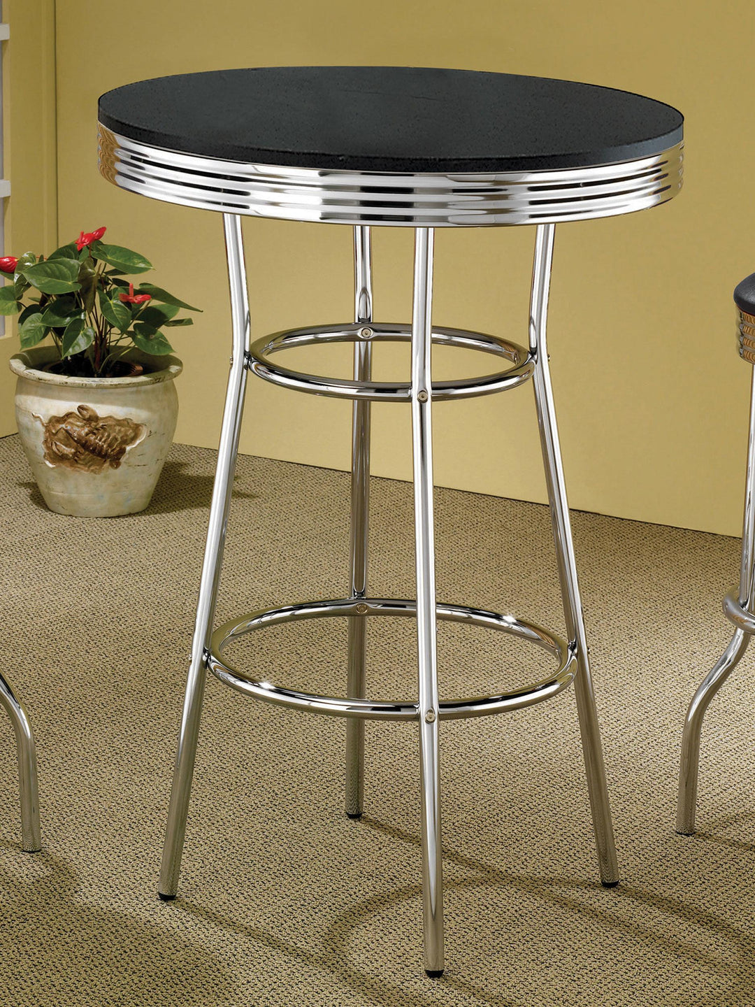 Retro Round 30-inch 1950&