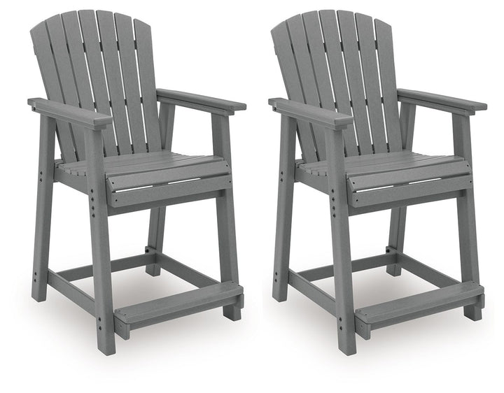 Sanctuary Beach - Barstool (Set of 2) - Dark Gray