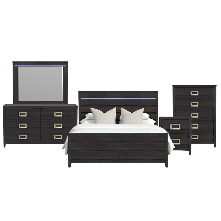 Tobias - Bedroom Set With LED