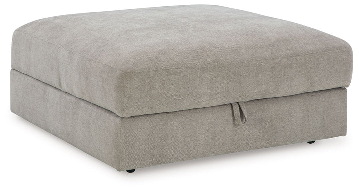Aslan Court - 7 Pc. - 6-Piece Sectional With Raf Corner Chaise, Ottoman - Pebble