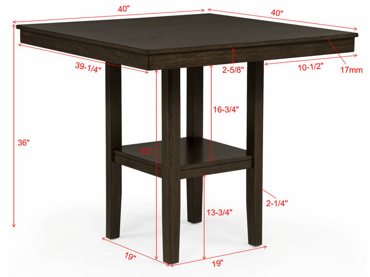 Lester 5-Piece Dining Set