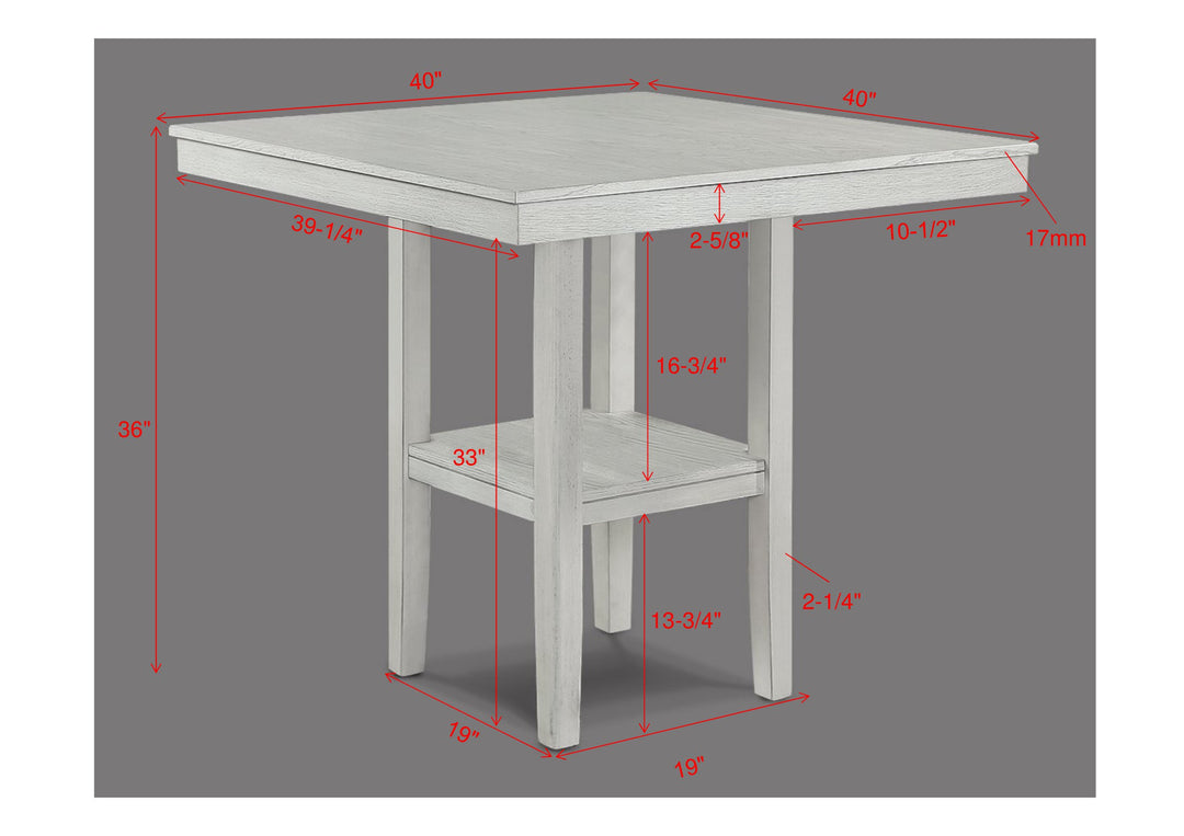 Lester 5-Piece Dining Set