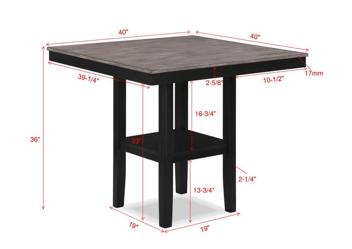 Lester 5-Piece Dining Set