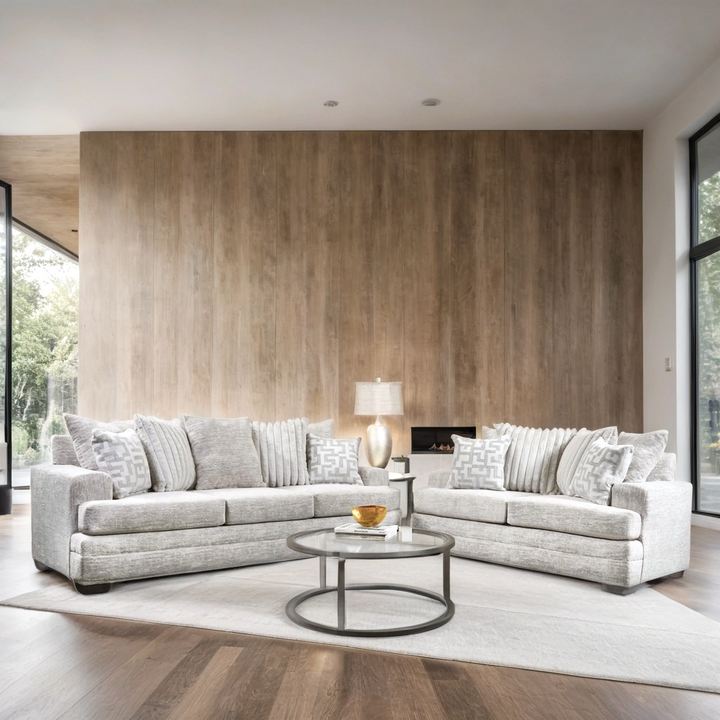 2675-05 Oyster Sofa &amp; Loveseat Set