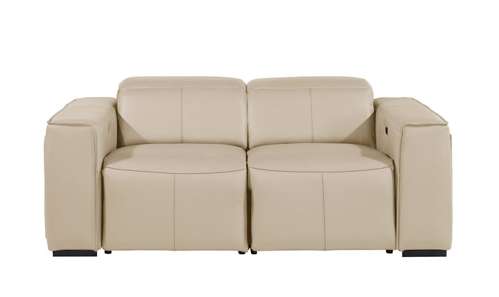 1224 - 2-Piece Modular Power Reclining Loveseat In With 2 Power Recliners &amp; Power Headrests