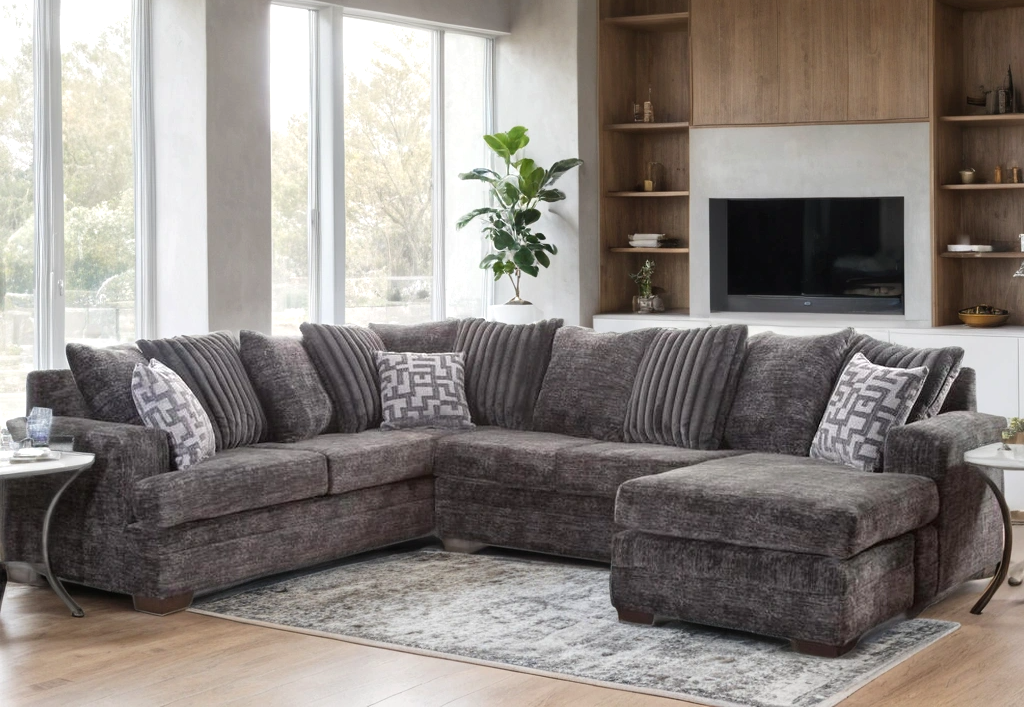 2775-07 CHARCOAL Sectional