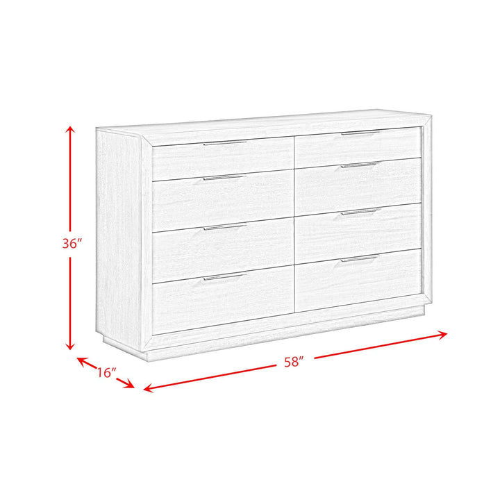 Arcadia - 8-Drawer Dresser