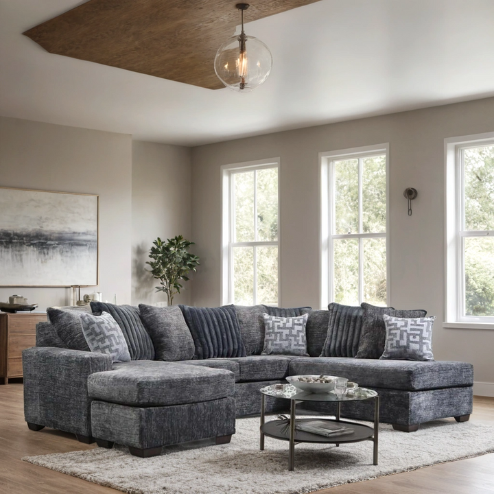 2875-07 CHARCOAL Sectional