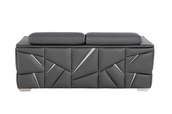 1120 - Leather Sofa