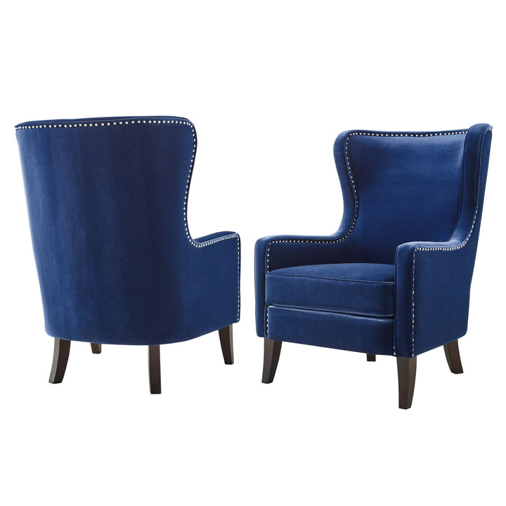 Rosco - Velvet Wingback Chair