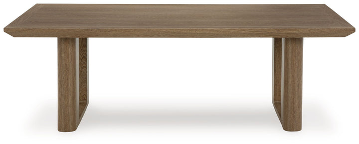 Serene Bay - Dark Brown - Rectangular Cocktail Table