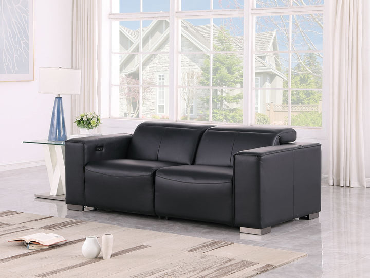 1208 - Dual Power Reclining Loveseat