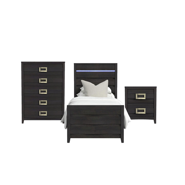 Tobias - Bedroom Set With LED