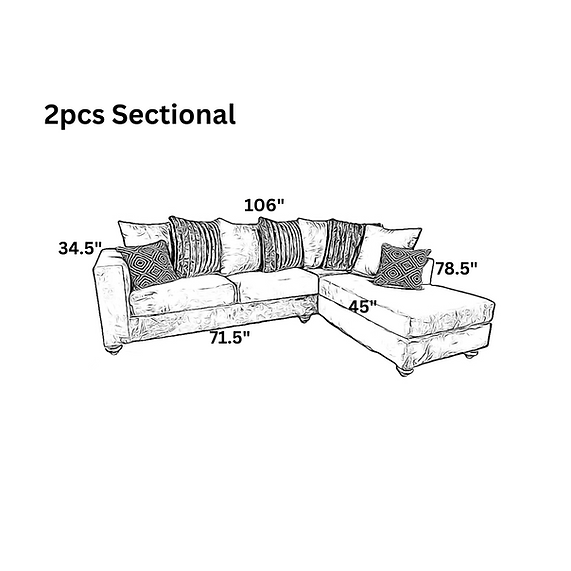 S305 Graphite Sectional