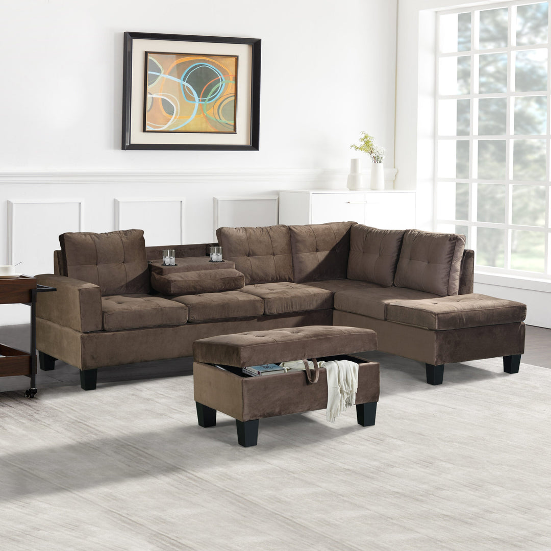 S878 Allen Parkway (Brown Velvet)