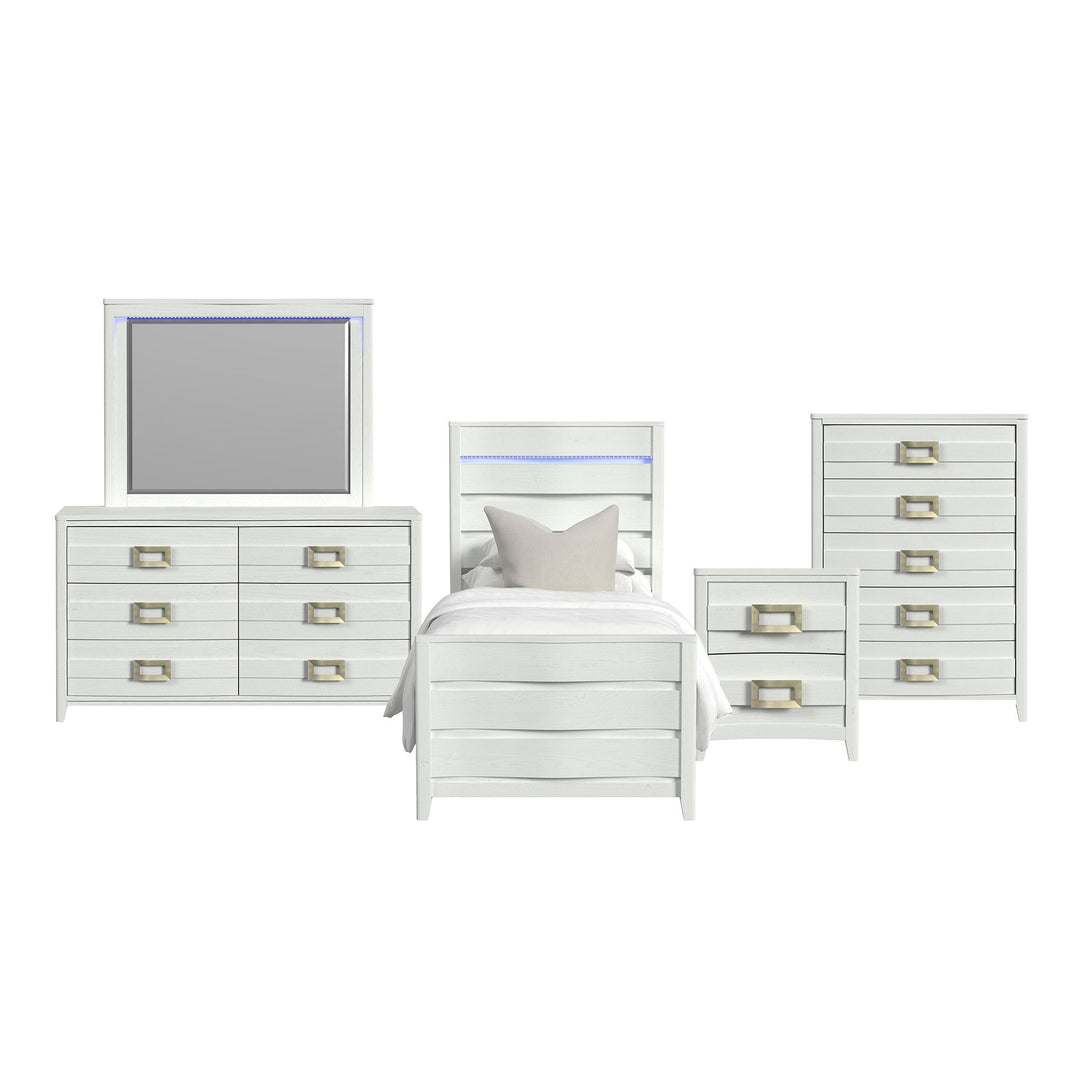 Tobias - Bedroom Set With LED