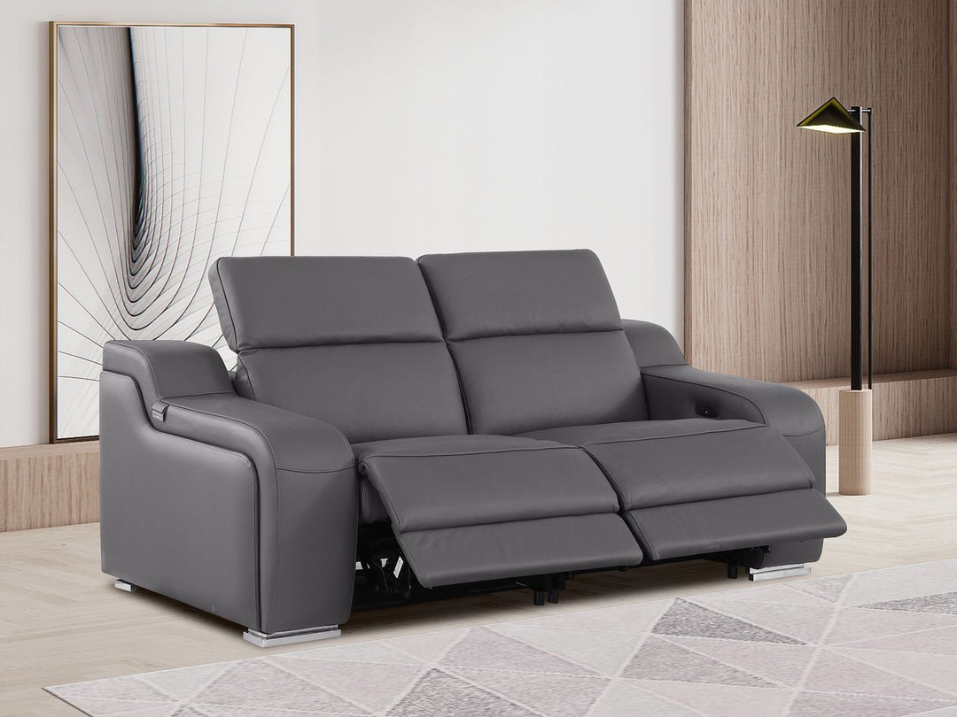 1116 - 2-Piece Modular Power Reclining Loveseat In With 2 Power Recliners &amp; Power Headrests