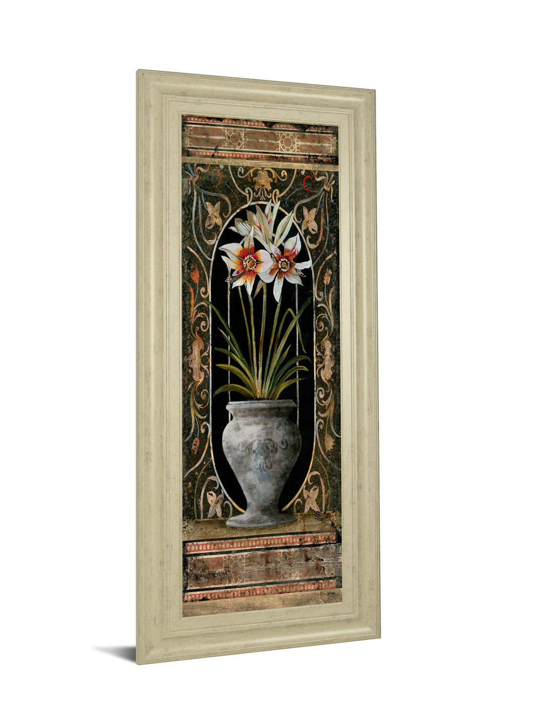 Blanco Botanical Il By Douglas - Framed Print Wall Art - Beige