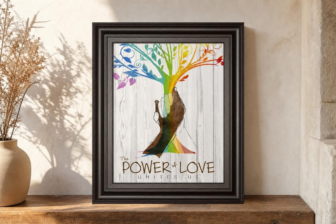 22x26 Power of Love By Kelly Donovan - Beige