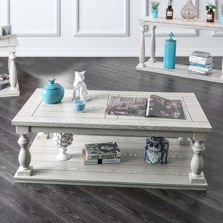 Arlington - Coffee Table - Antique White