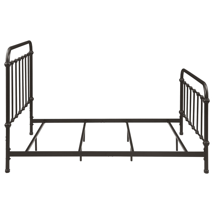Livingston Metal Full Open Frame Bed Dark Bronze