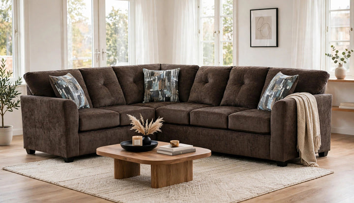 Washington 3007 Chocolate Sectional