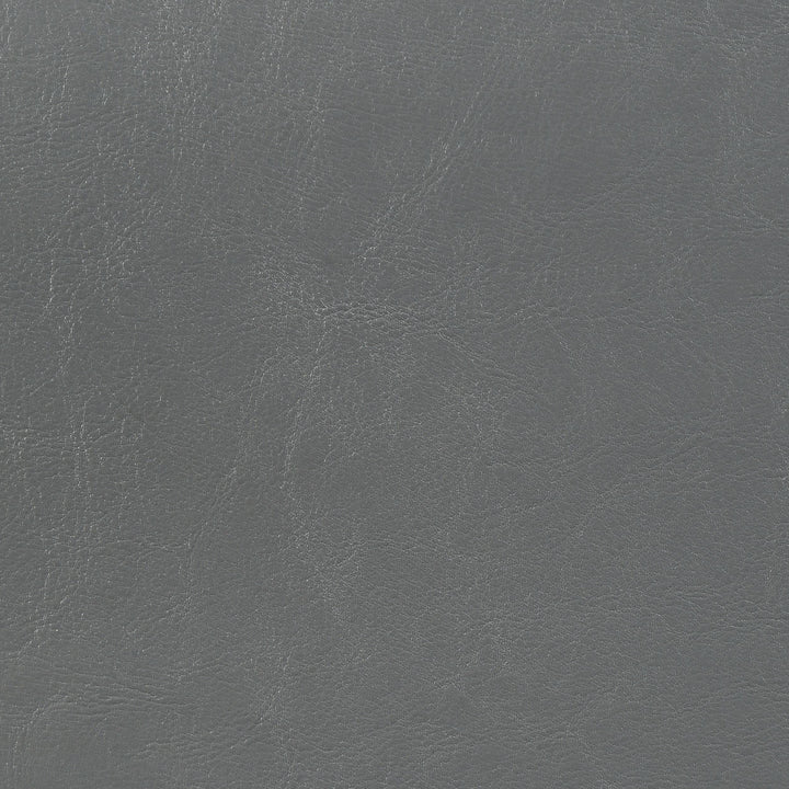 Dorian Faux Leather Upholstered Full Panel Bed Grey