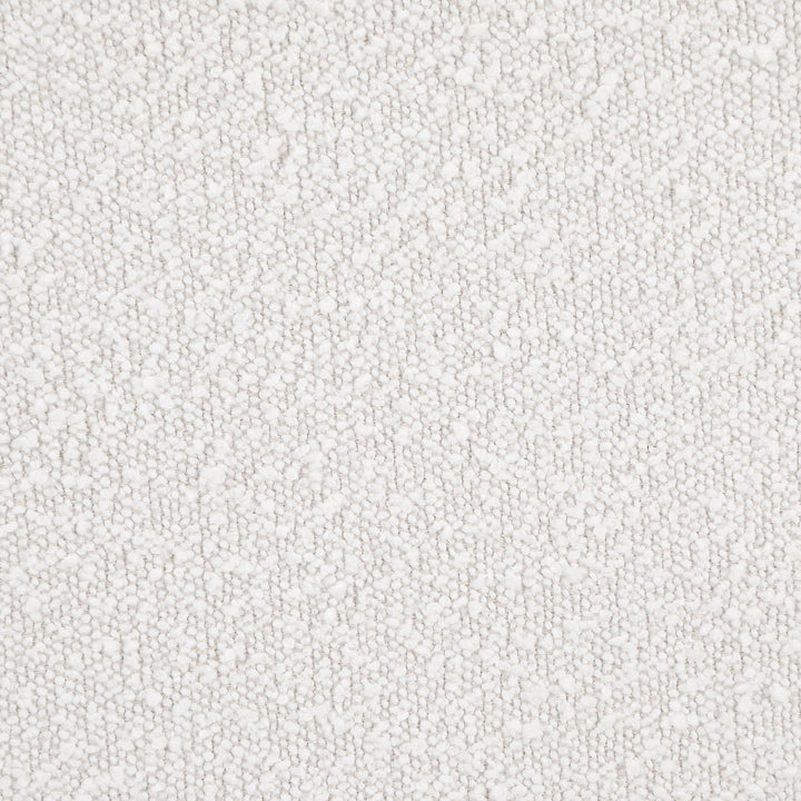 Nala Eastern King Bouclé Upholstered Platform Bed Cream