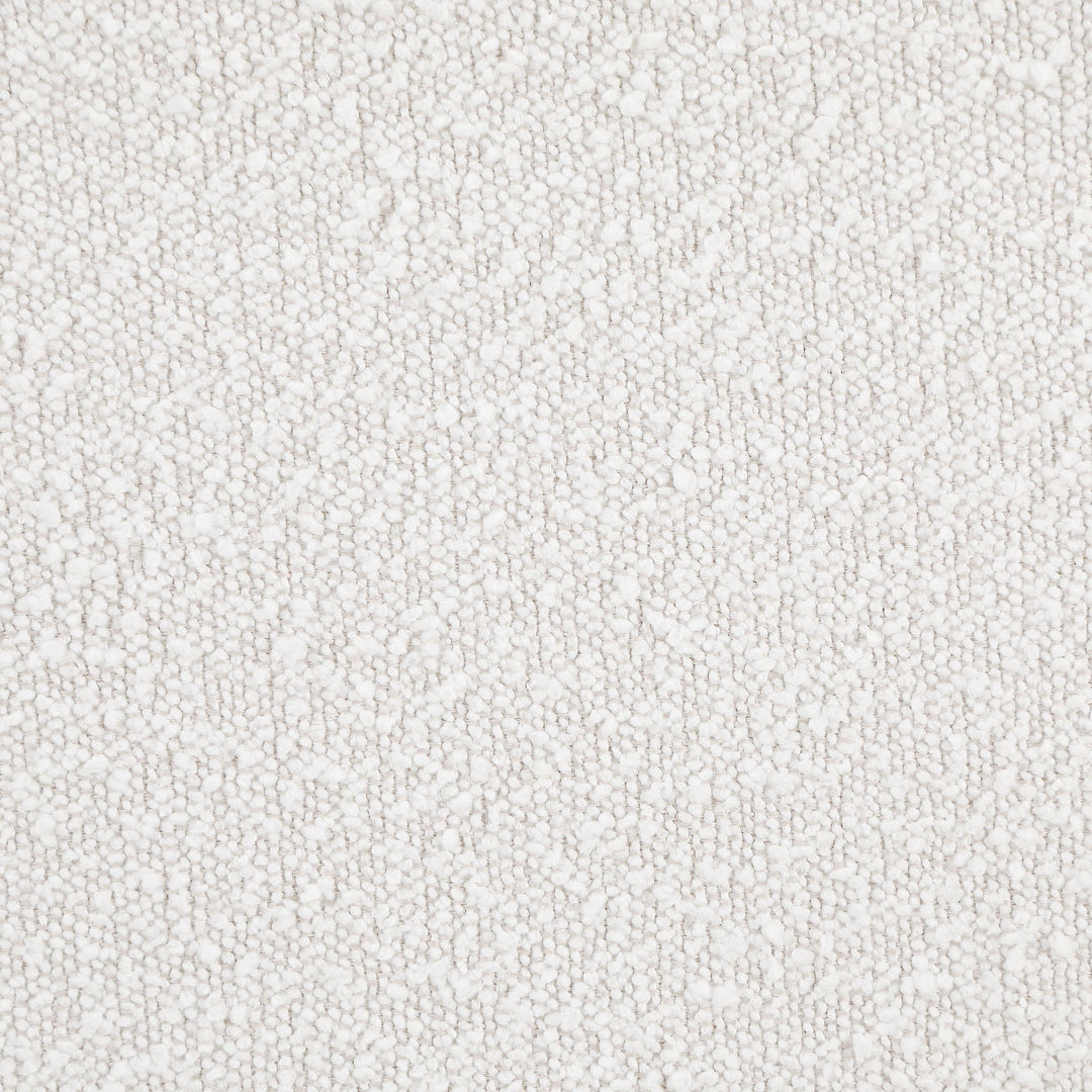 Knox Eastern King Bouclé Upholstered Platform Bed Cream